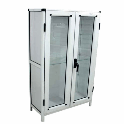 Armoire Pharmaceutique Vitree Aluminium