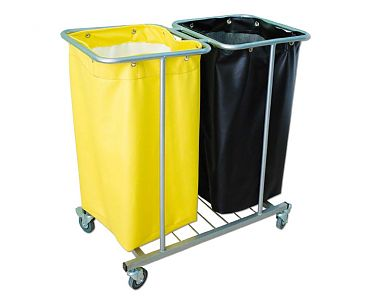 Chariot Dechet Double