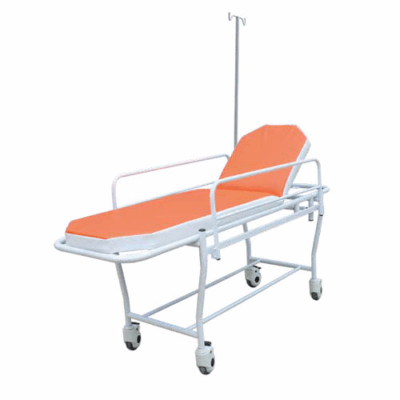 Chariot Patient Avec Barrieres rabattables