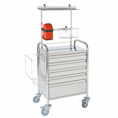 Chariot Urgence Inox