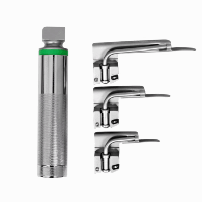 Set Laryngoscope Pediatrie Fibre Optique
