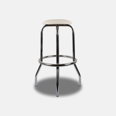 Tabouret Sans Dossier Chrome