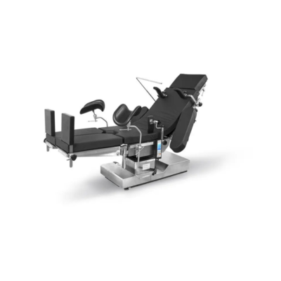 Table opératoire avec accéssoires gynéco