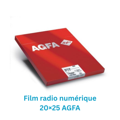 Film radio numérique 20×25 AGFA